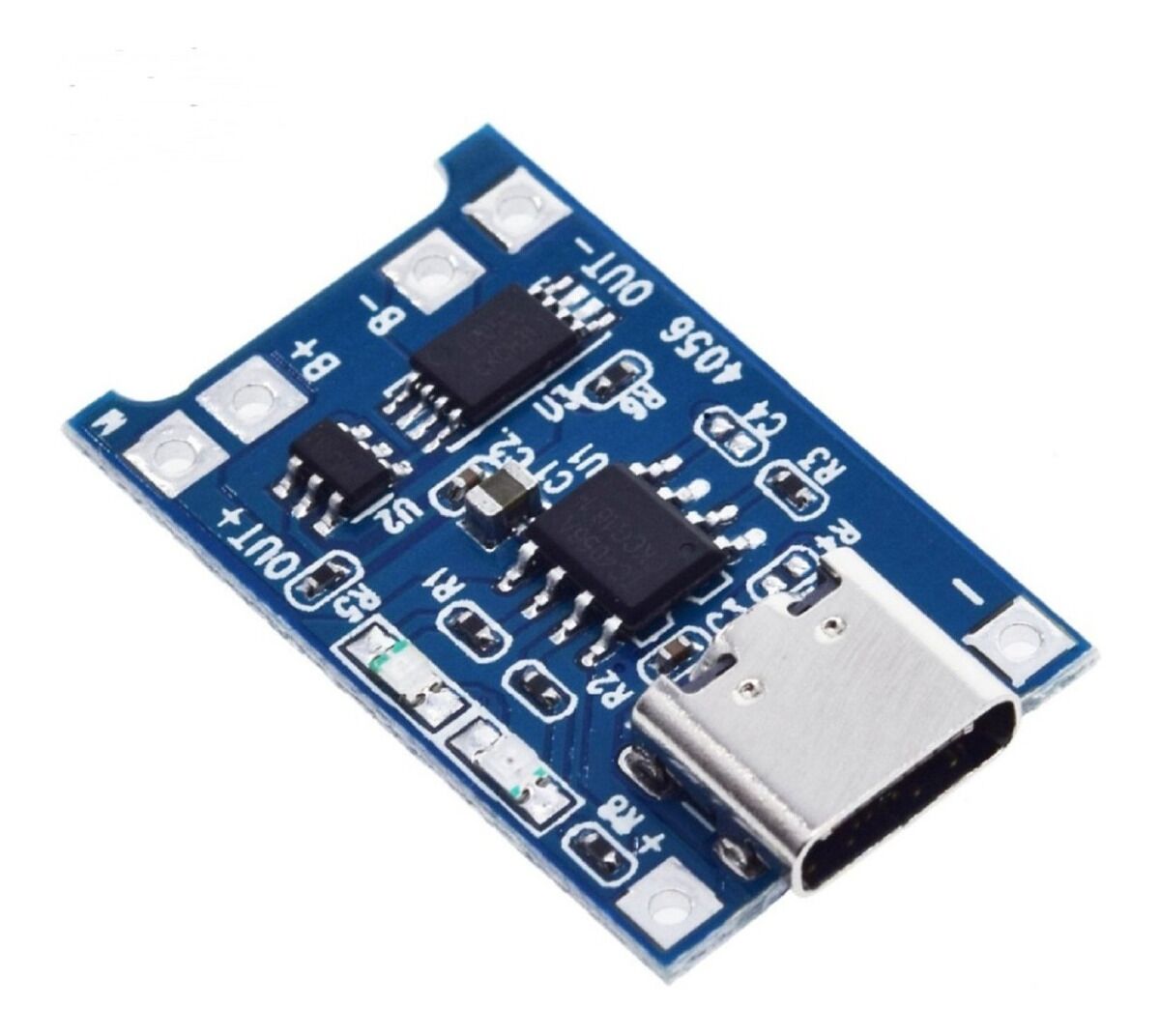 Módulo de Carga con Circuito de Protección - TP4056 (USB Tipo "C")